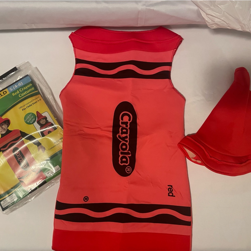 Crayola Red Crayon Child Costume